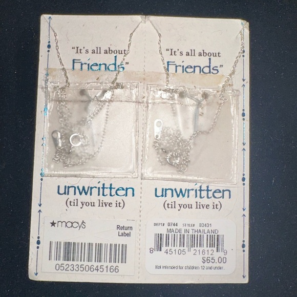 Unwritten Friendship Necklaces - Picture 4 of 6